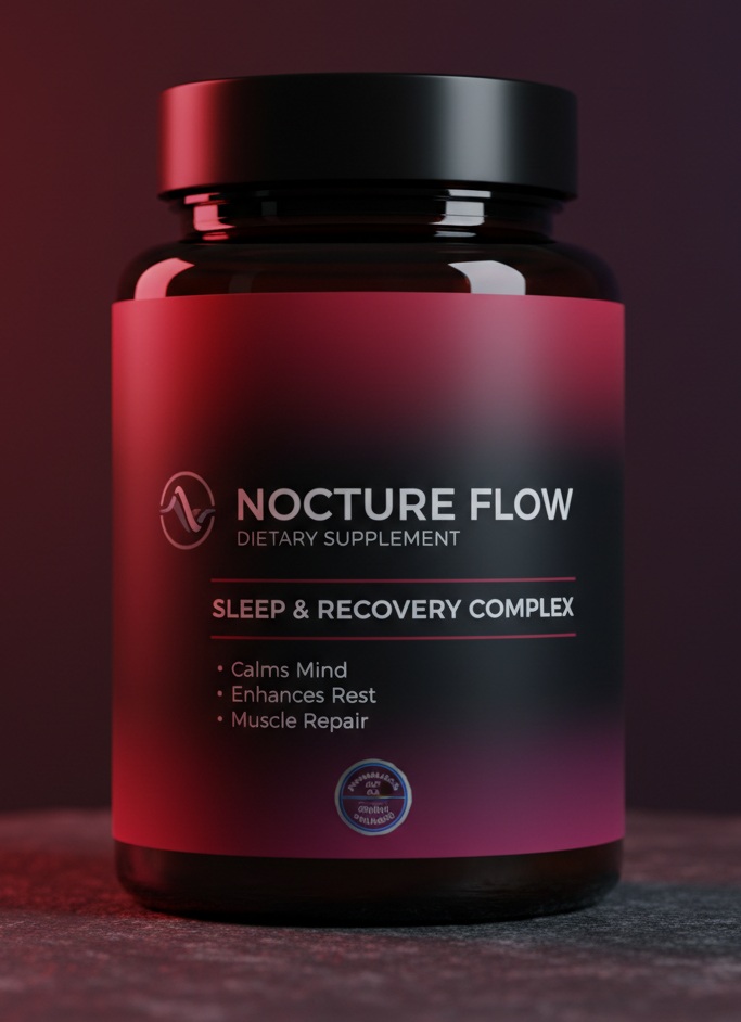 Nocture Flow active day formula bottle